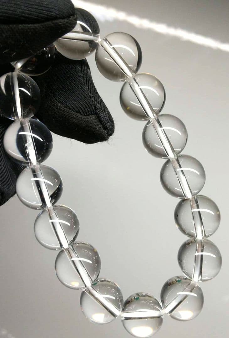 最高品質　超希少　カイラス産　ヒマラヤ水晶　ブレスレット　パワーストーン