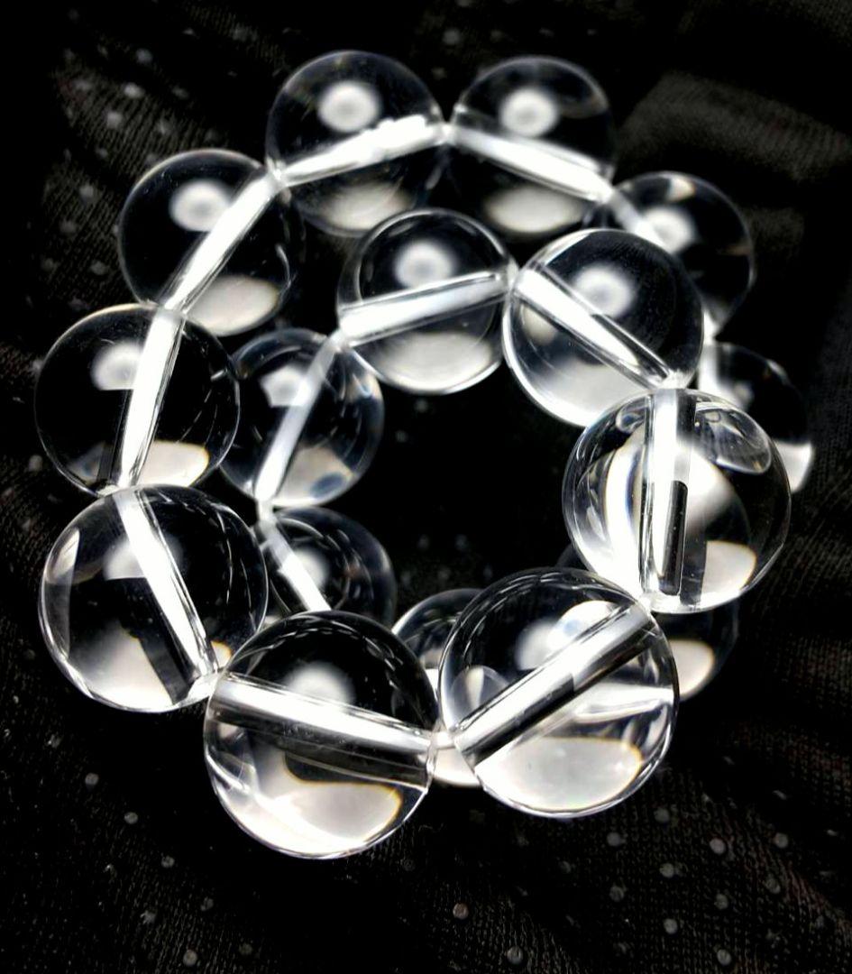 最高品質　超希少　カイラス産　ヒマラヤ水晶　ブレスレット　パワーストーン