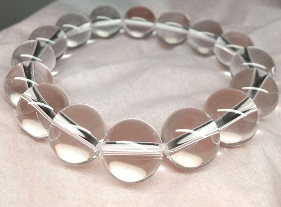 最高品質　超希少　カイラス産　ヒマラヤ水晶　ブレスレット　パワーストーン