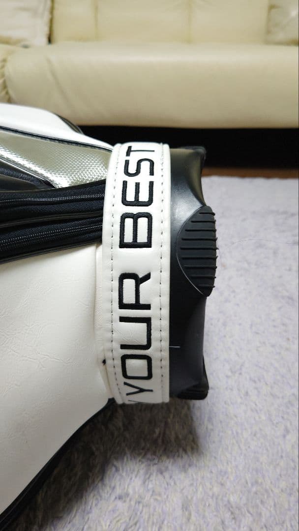 ピン キャディバッグ 9.5型 3点式ショルダー 極美品 PING