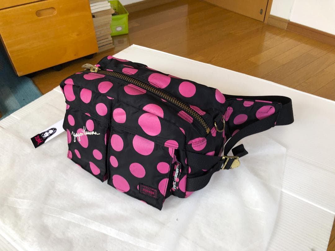 良品　ポーター　草間彌生　2way ウエスト　ポーチ　ボディーバッグ　旅行