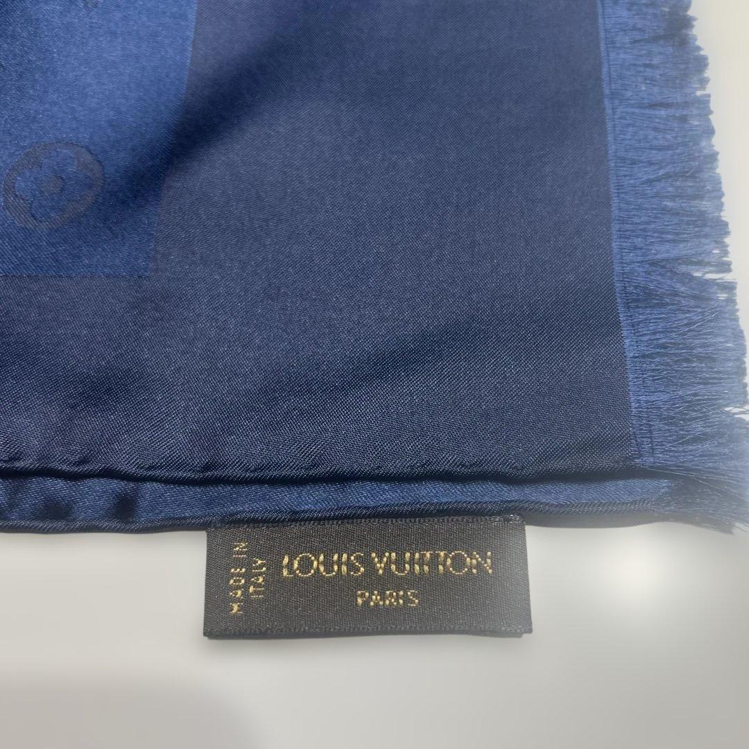 チ*゜様 LOUIS VUITTON ネイビー ストール