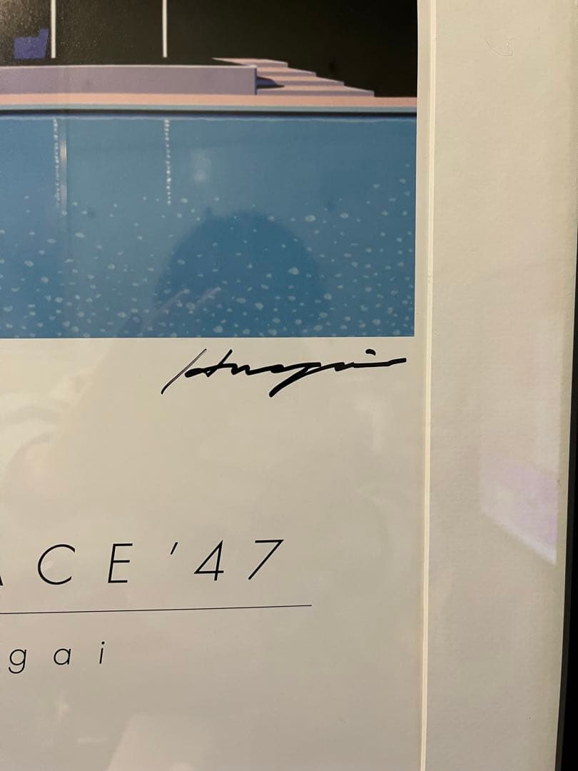 F8号］ロッカクアヤコ 肉筆保証/手描作品/表裏サイン有/絵画/油彩