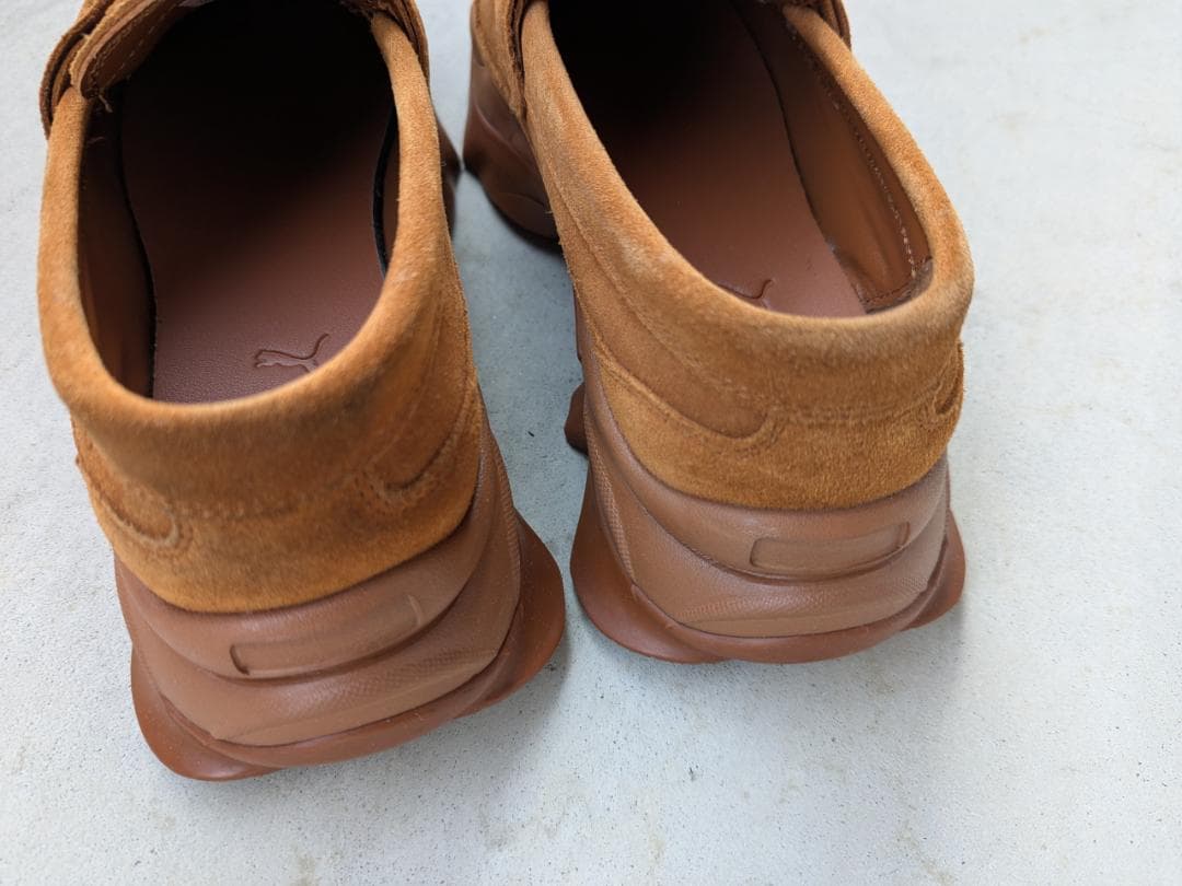 プーマ×パロモ ローファー ブラウン 24.5cm