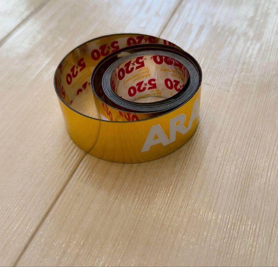 嵐 5×20 銀テープ 金テープ 6本フルあり 落下物 - メルカリ