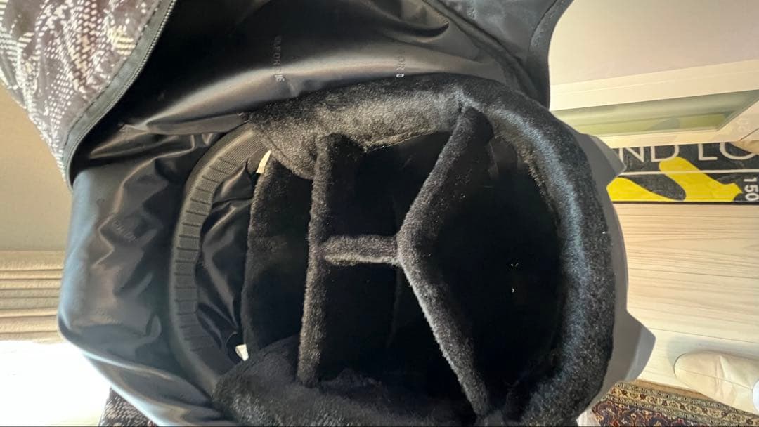 ちょっと訳ありMARK&LONA スカルデザイン ゴルフバッグ