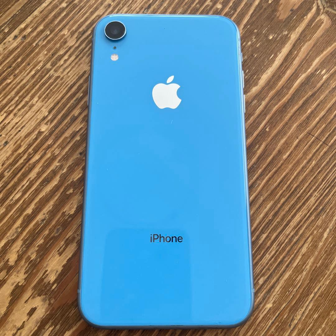 Apple iPhone XR 青 128GB - メルカリ