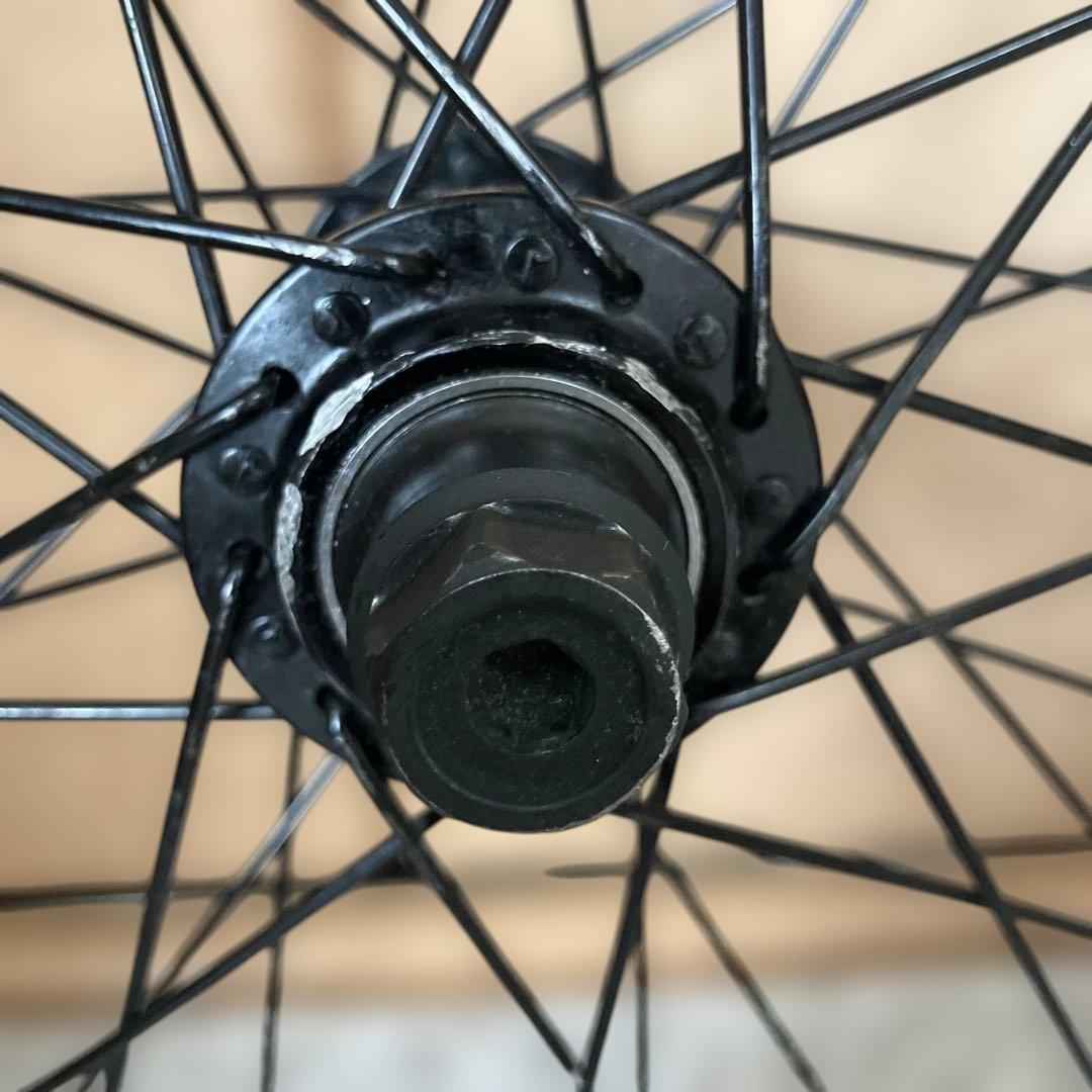 BMX用16inchホイール　完組前後セット