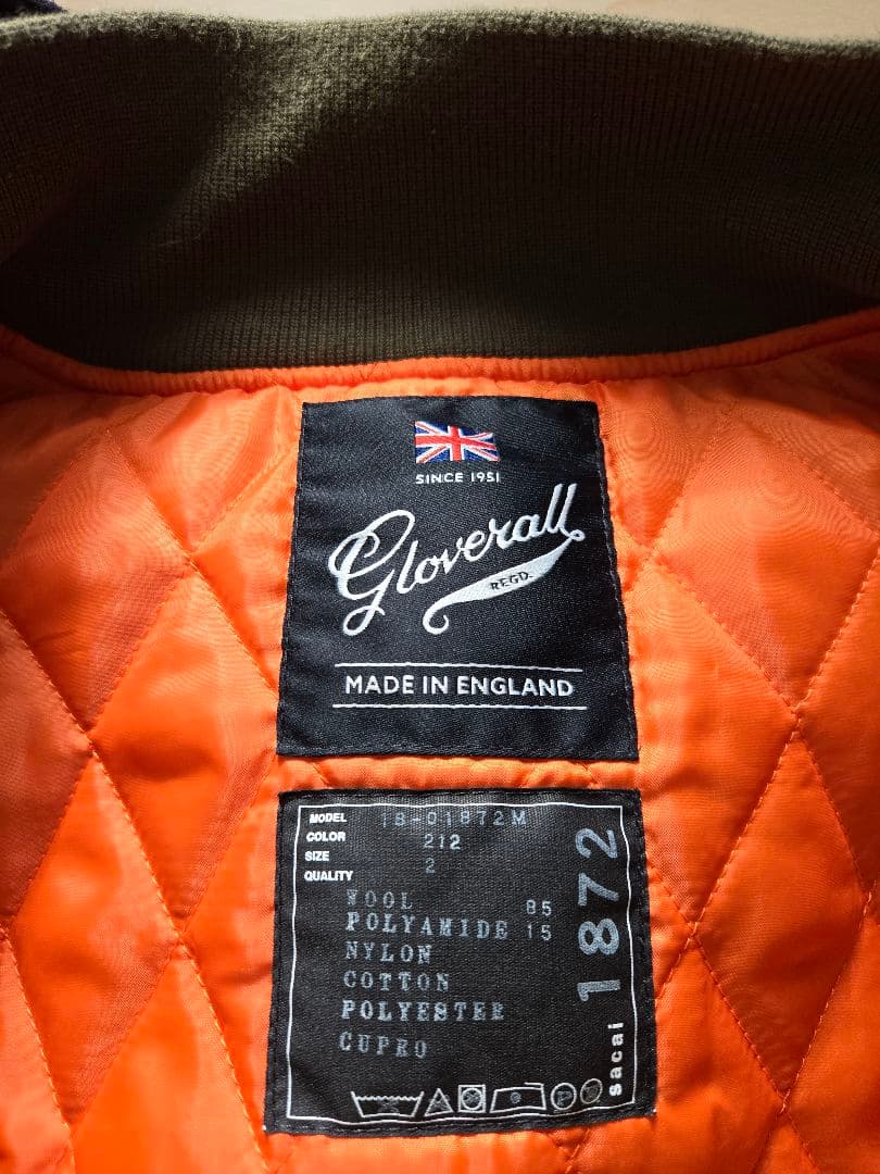 18AW sacai サカイ × Gloverall グローバーオール