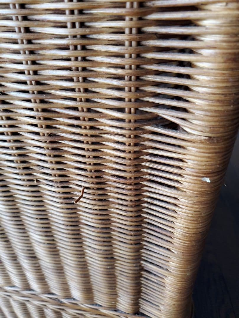 ラタンファニチャー　ラタン　アタ　かご　物入れ　収納