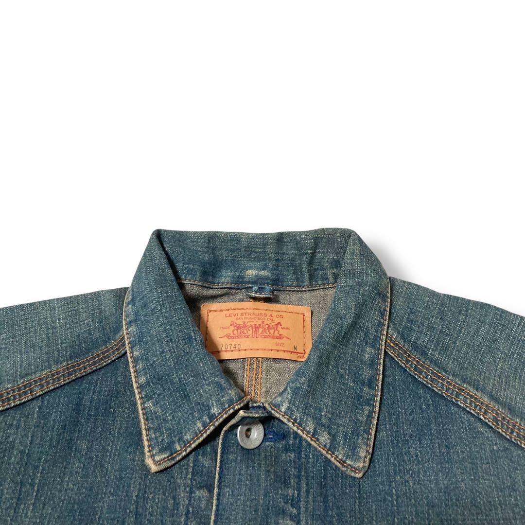 02年製ジャパンリーバイス70740 デニムカバーオール 表記M 希少 - メルカリ
