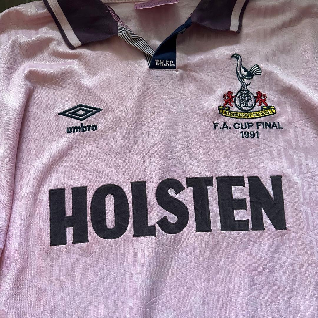 The 1991 FA Cup final: トッテナム アンブロ 91年 facup the day two