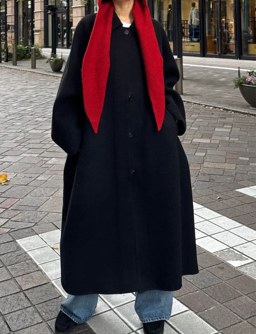 【Eongul ヨングル】Cashmere Wool Overcoat