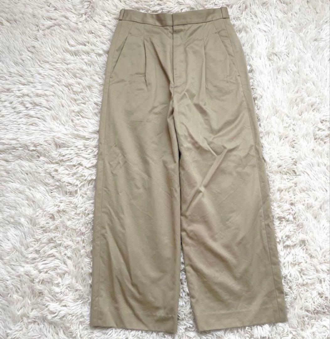 美品】＜6(ROKU)＞コットン チノ パンツ ベージュ 36 ロク チノパン