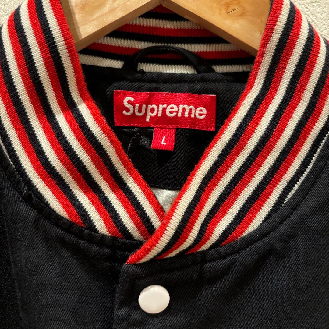 美品 初期 Supreme STARS Varsity Jacket