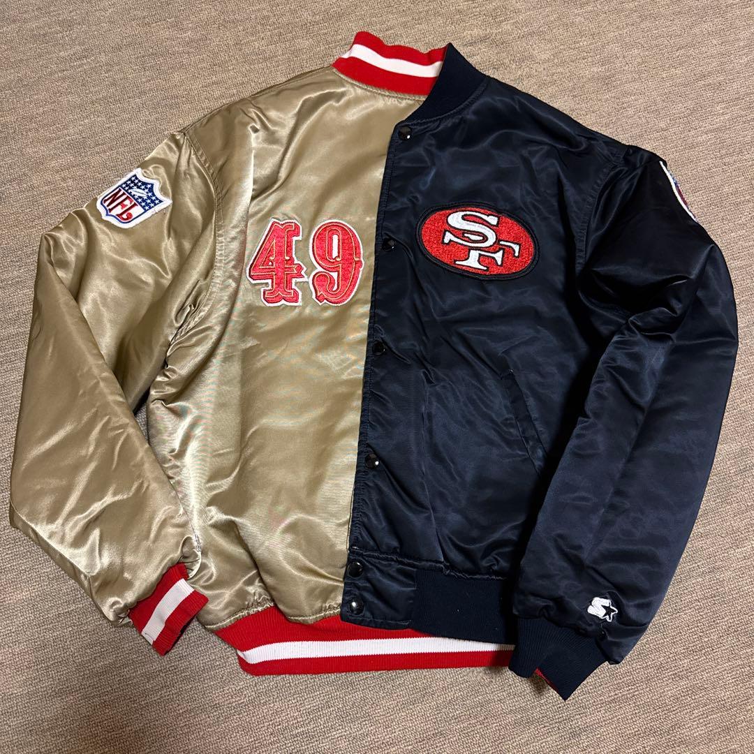 長瀬智也着 49ers スタジャン リバーシブル NFL starter 【L】 - メルカリ