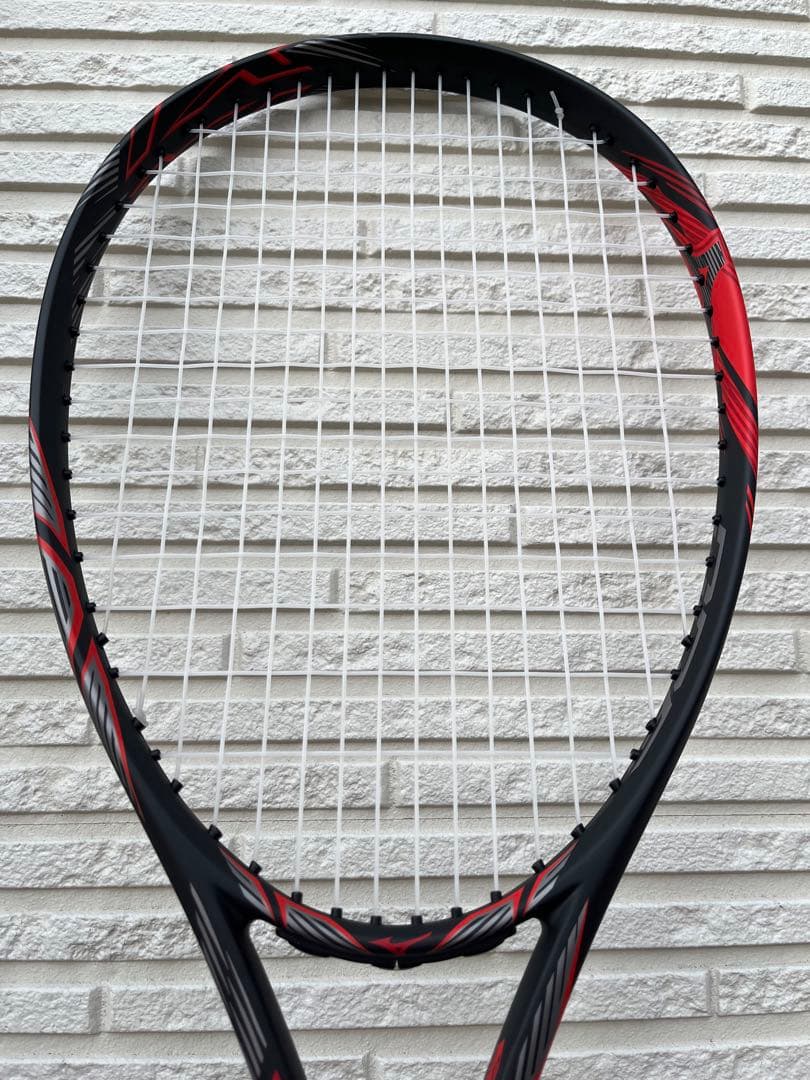 【美品】テニスラケット　ミズノ　軟式　テニス　ラケット