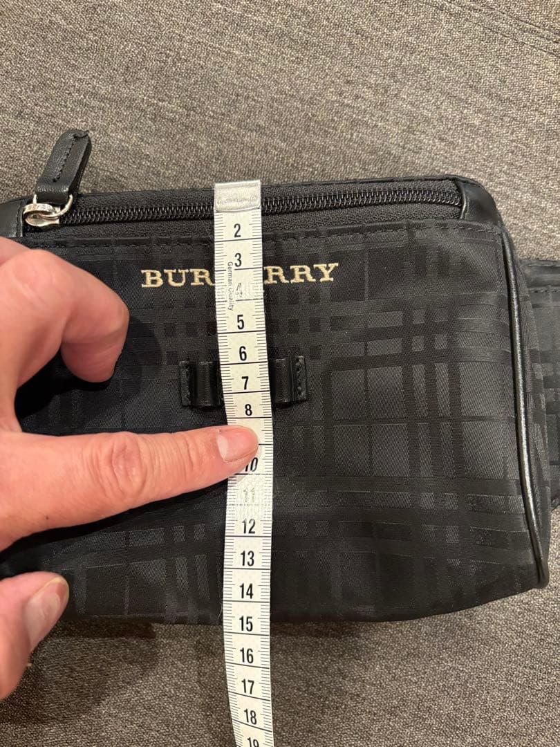 BURBERRY BURBERRY GOLF ボディバッグ・ウエストポーチ ブラック GOLF