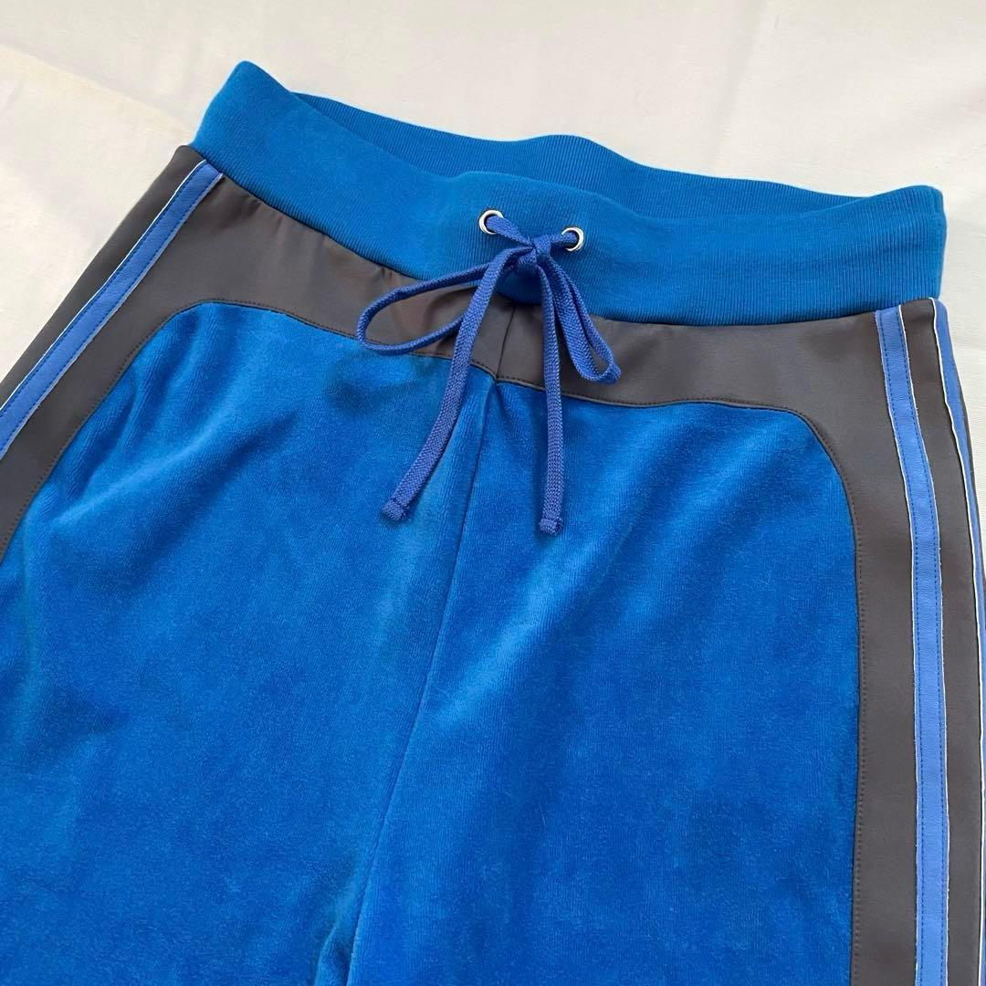 MAISON SPECIALメゾンスペシャル サイドライン フレアパンツ ベロア