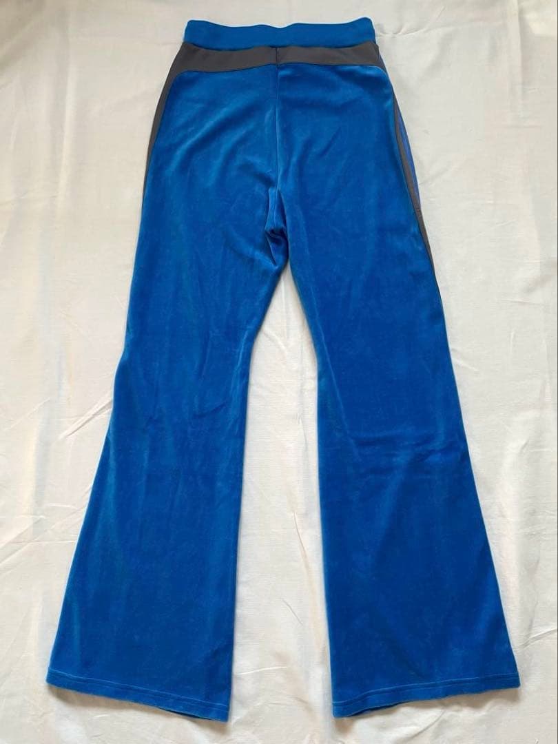 MAISON SPECIALメゾンスペシャル サイドライン フレアパンツ ベロア