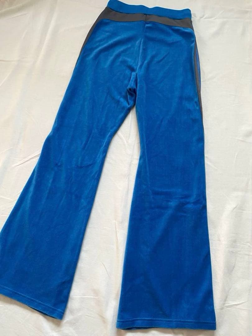 MAISON SPECIALメゾンスペシャル サイドライン フレアパンツ ベロア