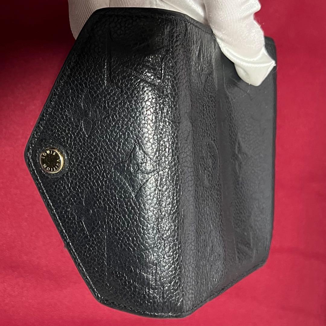 LOUIS VUITTON モノグラム　財布　ポルトフォイユ　ヴィクトリーヌ　黒