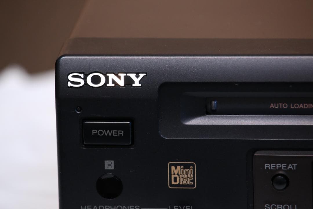 SONY MDS-S37　MD プレイヤー/レコーダー　日本製　完動品