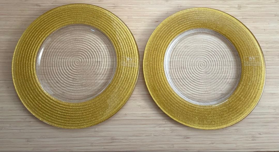 IVV ヘリックス 34cm プレート ゴールド 新品未使用 2枚セット