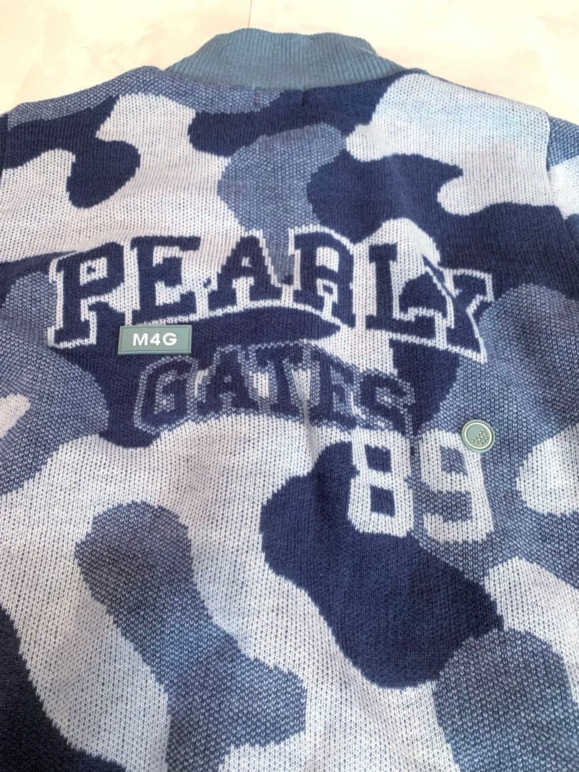 美品　正規品　パーリーゲイツ　カモ　ニット　フルジップ　ブルゾン　アウター　6