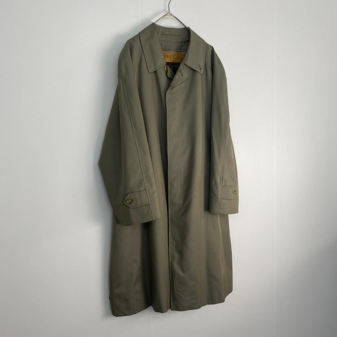 バーバリー　ステンカラーコート　ノバチェック　インナー付き　シルク　ウール