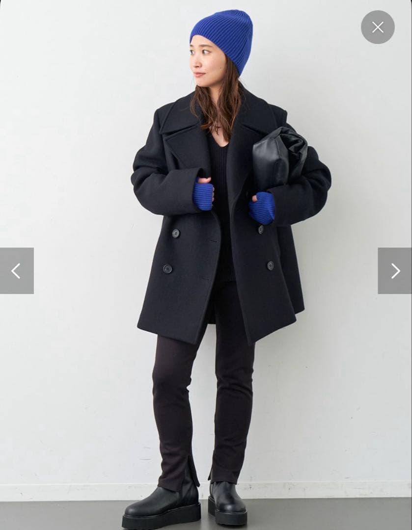 Deuxieme Classe Warm Zip レギンスパンツ　36