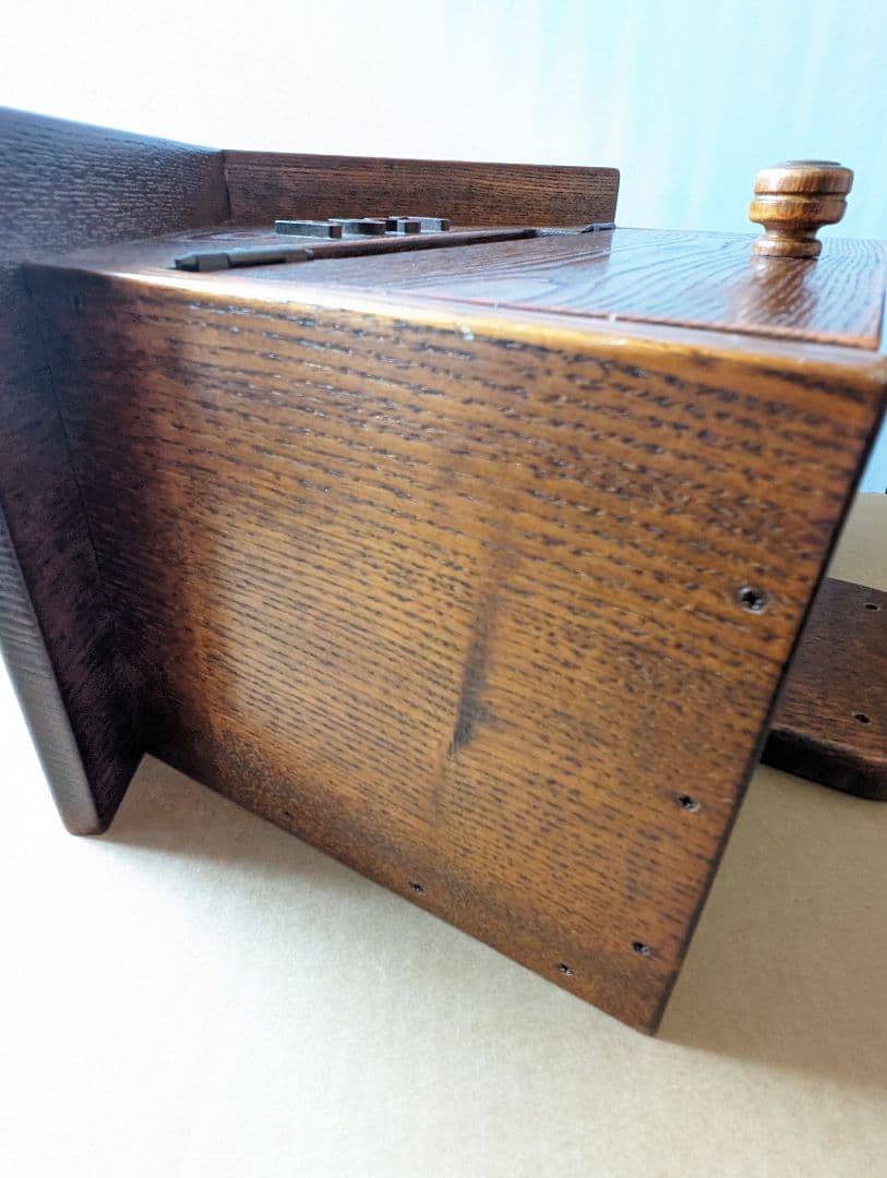 ♥木製郵便ポスト　木工　ナチュラル　昭和レトロ郵便ポスト　天然木✨✨✨