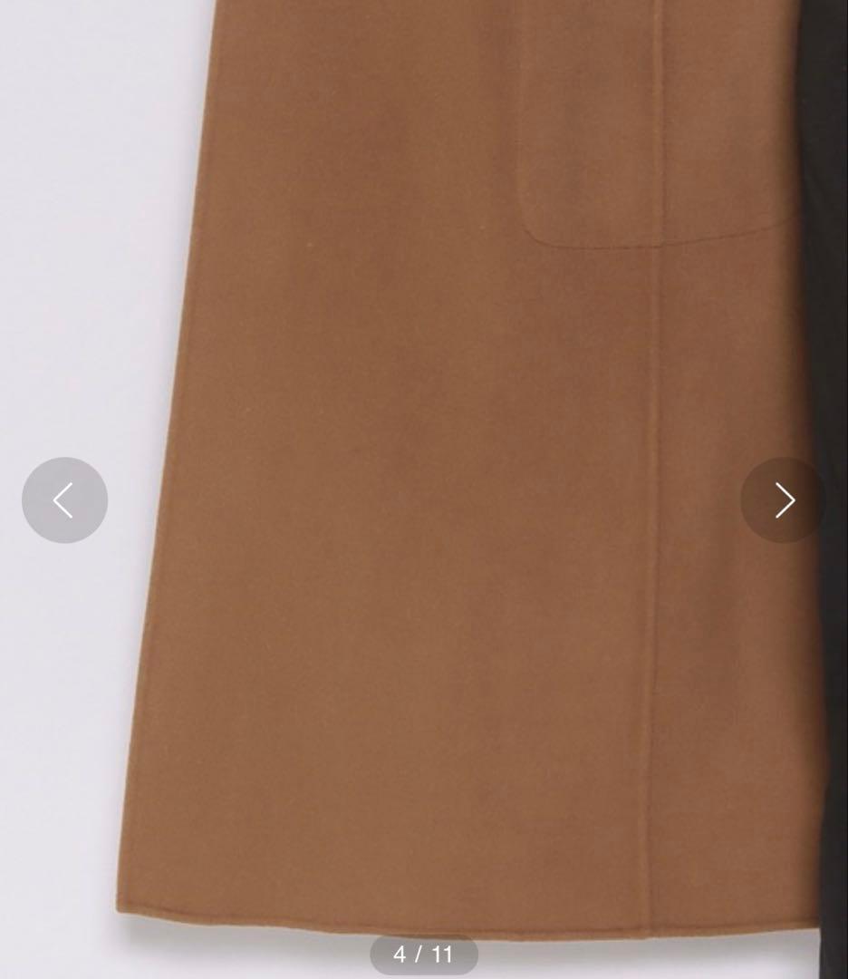 アナイ　カシミヤコンリバーフード コート　定価8.1万円