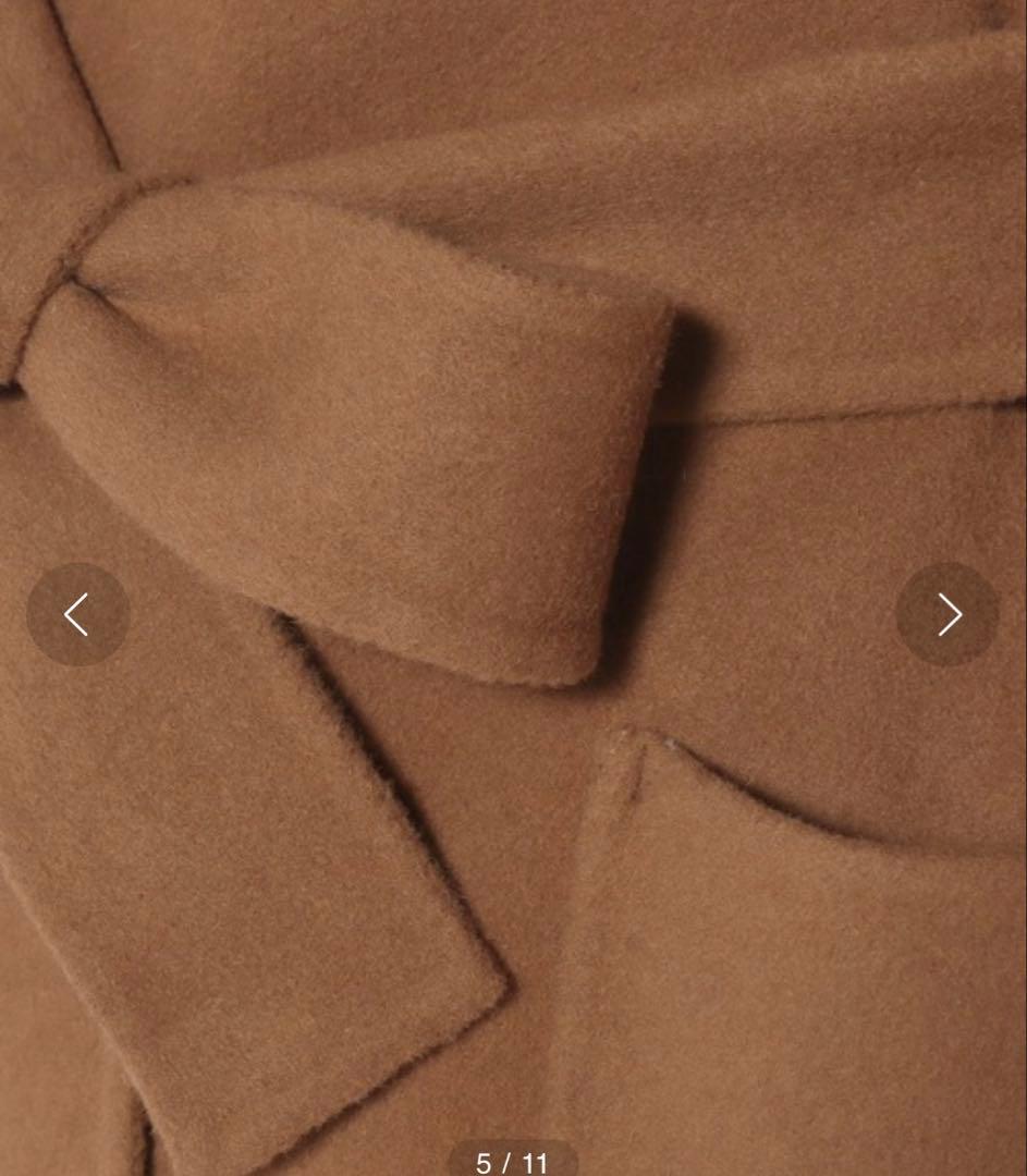 アナイ　カシミヤコンリバーフード コート　定価8.1万円