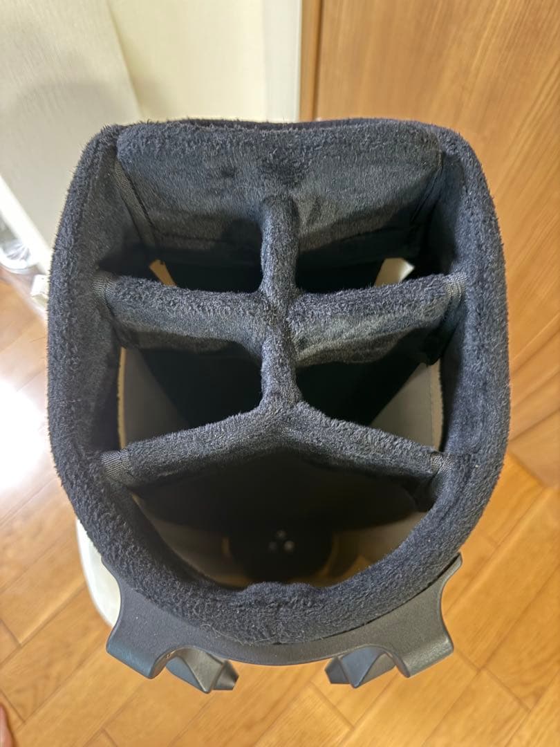 MUTA MARINE キャディバッグ ホワイト/ブルー