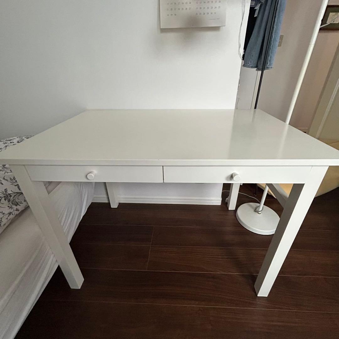 ACTUS 学習机　デスク　ホワイト　ガーリー　フレンチ　カントリー