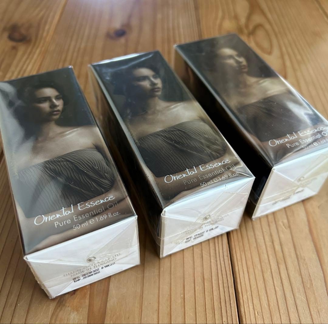新品 ・未開封❗️3本セット❗️THANN エッセンシャルオイル OE 50ml
