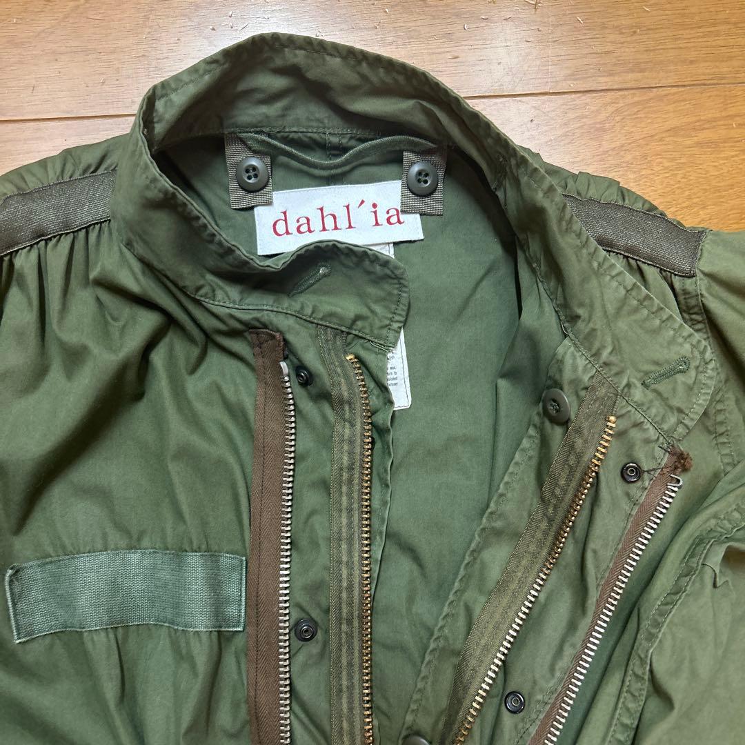 dahl'ia モッズコート オリーブグリーン