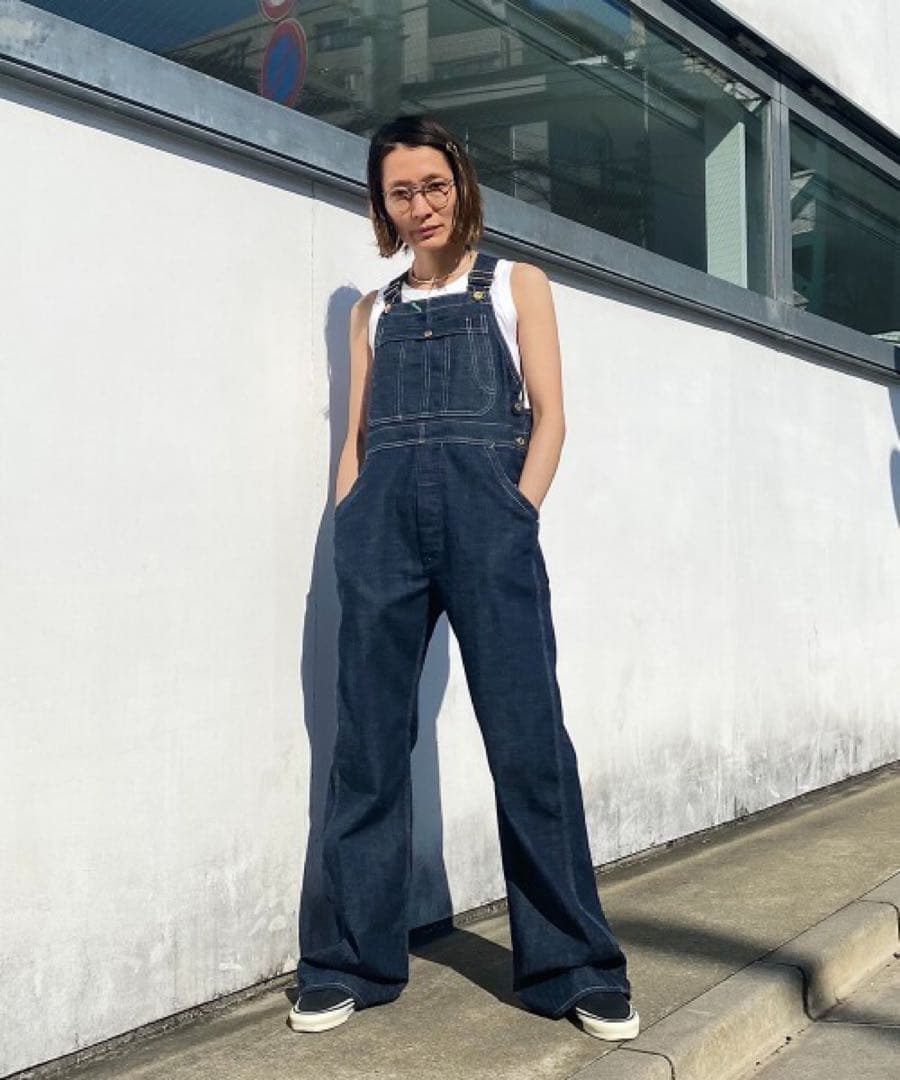 HOLIDAY LOW BACK デニムオーバーオール　 spick＆span