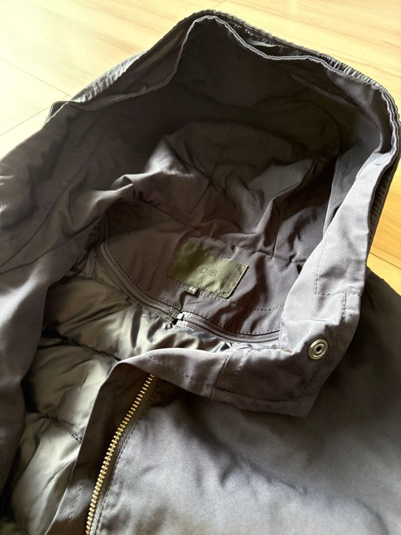 美品☆iCB モッズコート ネイビー ダウンライナー付き 大きいサイズ 44