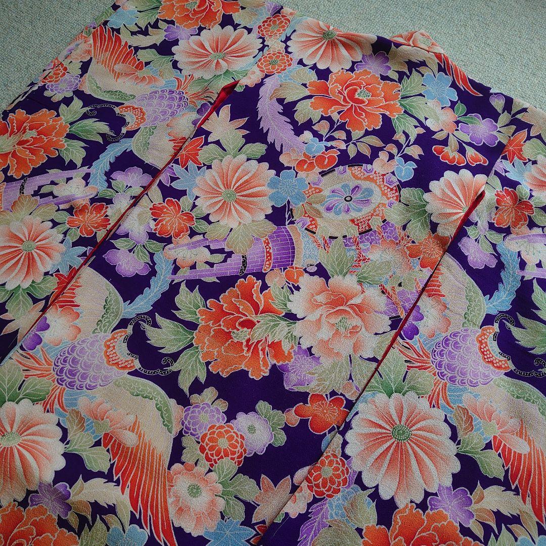 【高級縮緬】アンティーク　着物　大正　女の子　髪飾りセット　希少価値