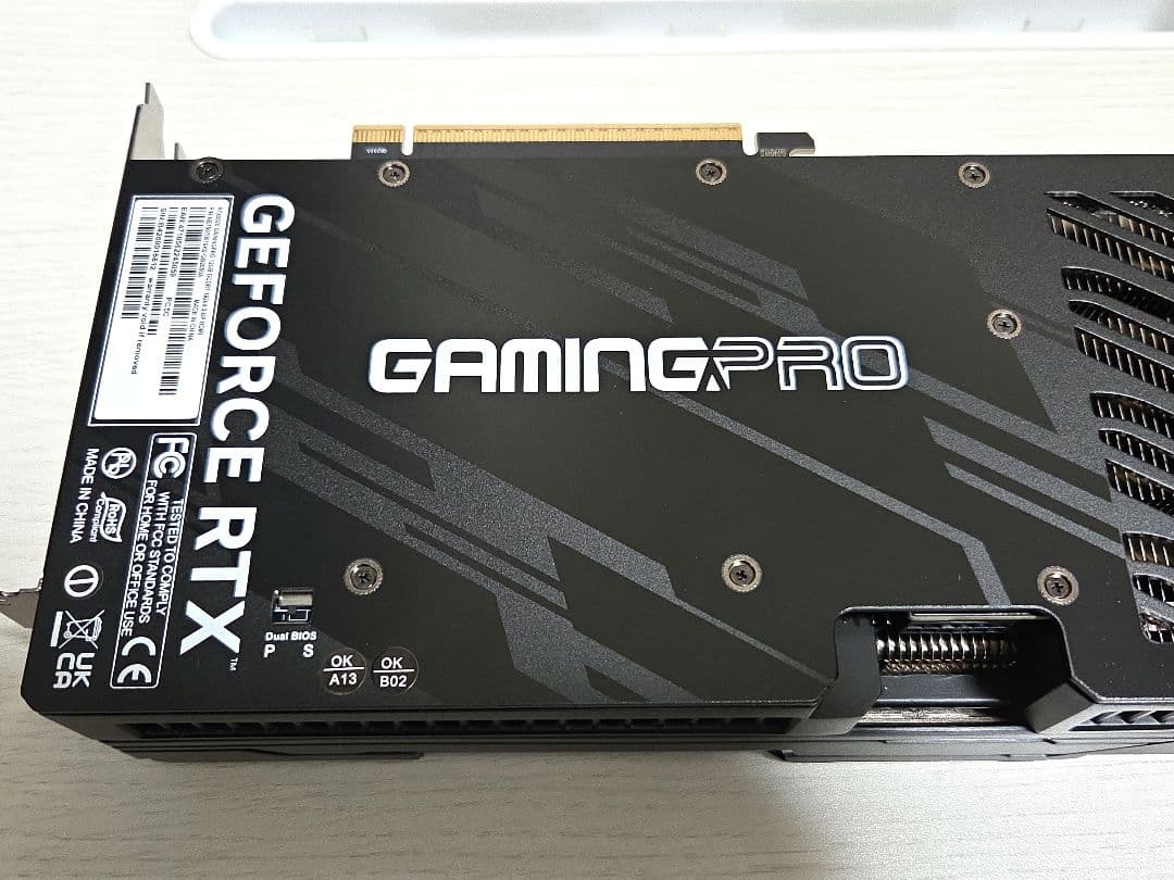 グラフィックボード・グラボ・ビデオカード Palit GeForce RTX5070 GamingPro