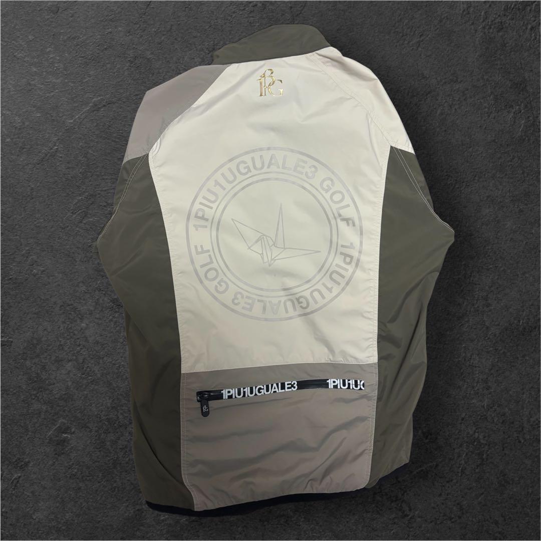 1PIUGUGALE3 ゴルフアウター　IV ベージュ/カーキ