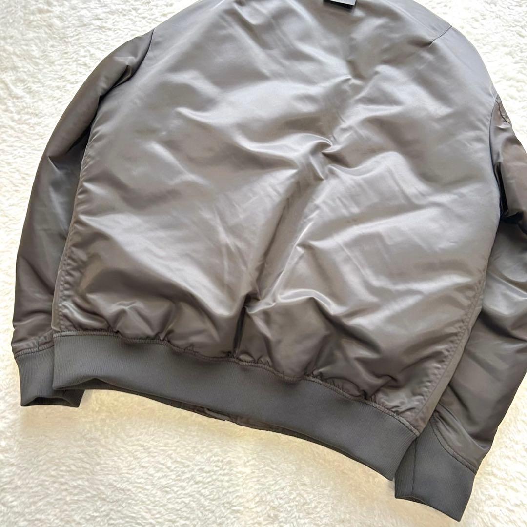 【美品】ユニクロ +J ハイブリッドダウンオーバーサイズ MA-1ブルゾン XL