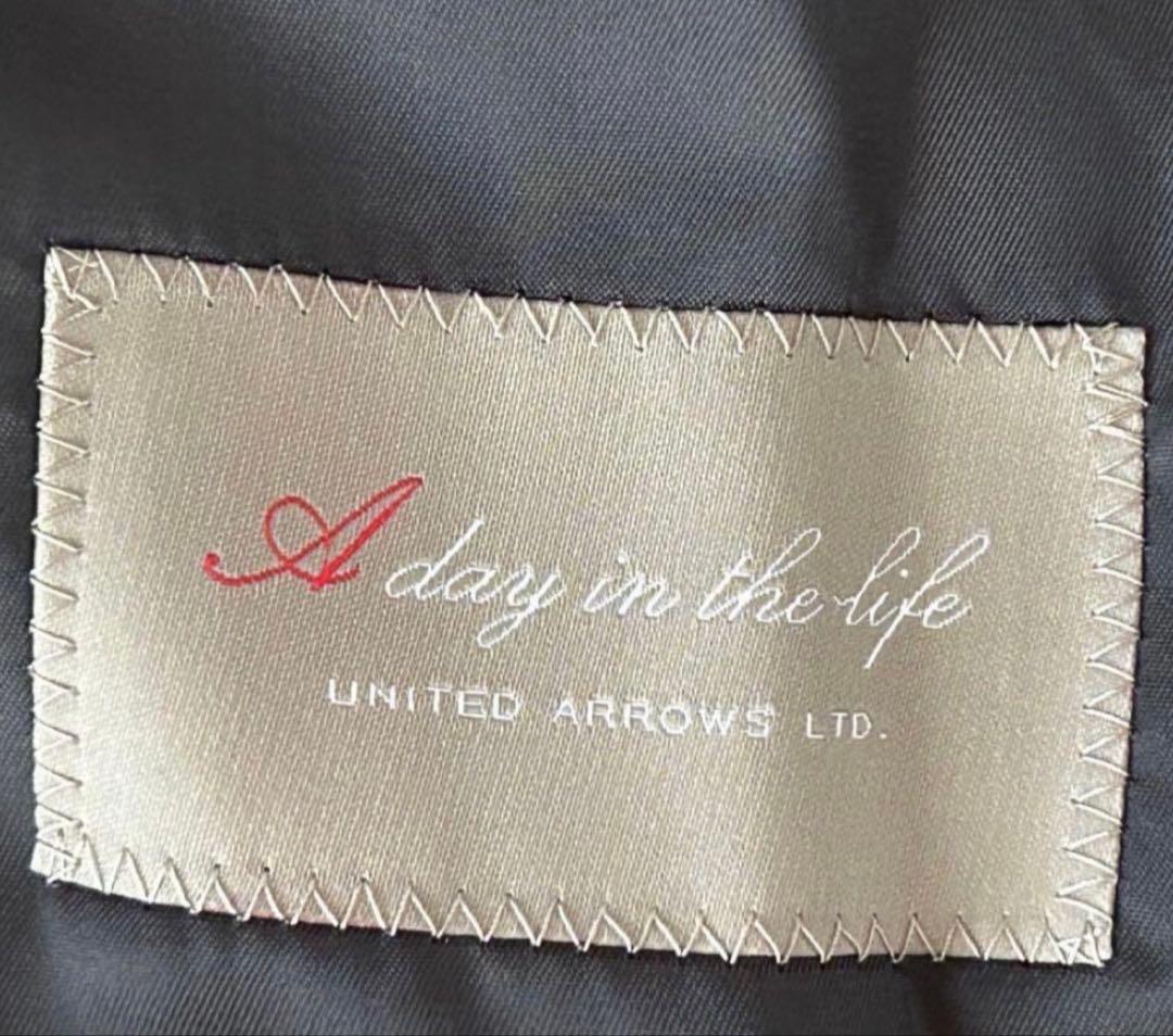美品 ユナイテッド アローズ コート ウール × カシミア L グレー