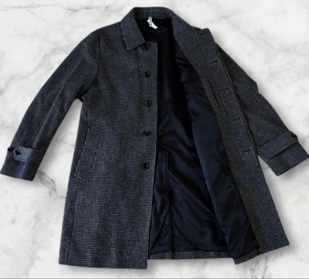 美品 ユナイテッド アローズ コート ウール × カシミア L グレー