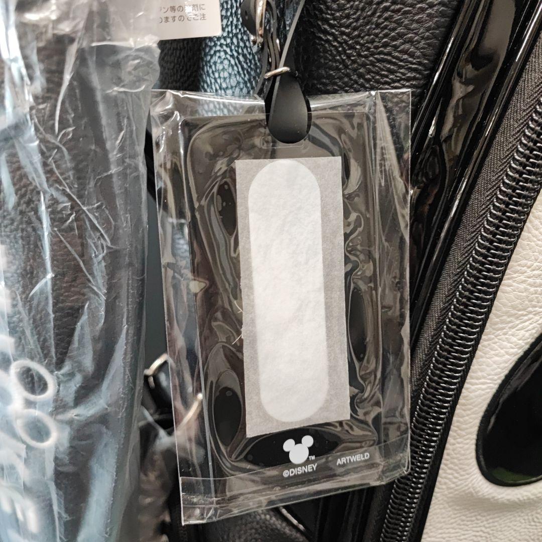 ディズニー MONOCHROME MICKEY キャディバッグ ミッキーマウス