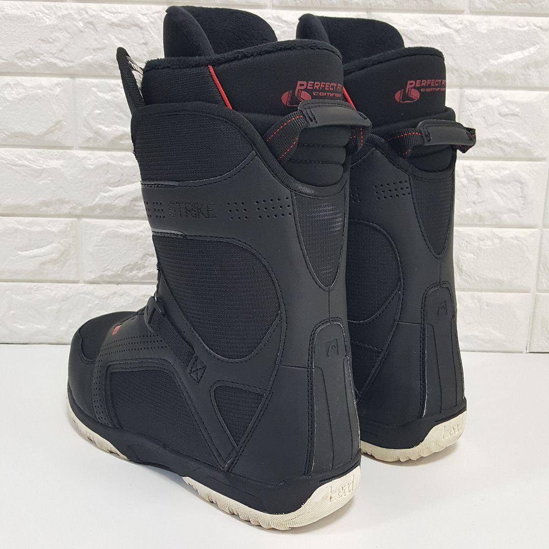 美品 HEAD スノーボードブーツ STRIKE BOA ブラック 27.5cm