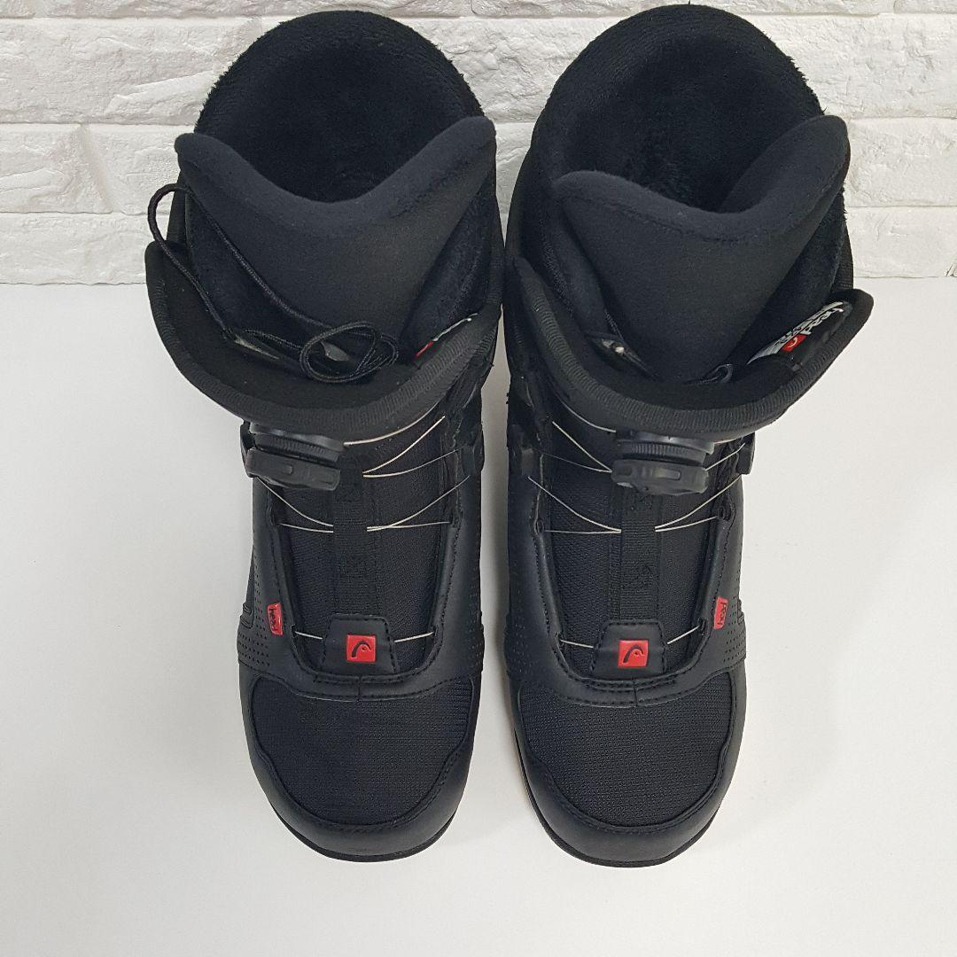 美品 HEAD スノーボードブーツ STRIKE BOA ブラック 27.5cm