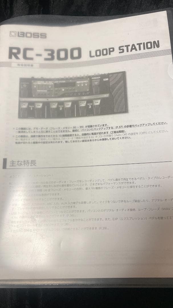 BOSS Loop Station RC-300 ループステーション RC300